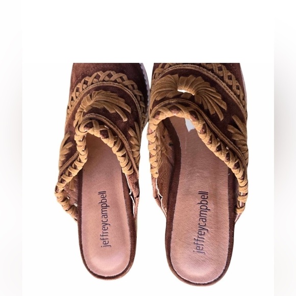 Jeffrey Campbell Billy Suede Western Boho Mule - Picture 4 of 5